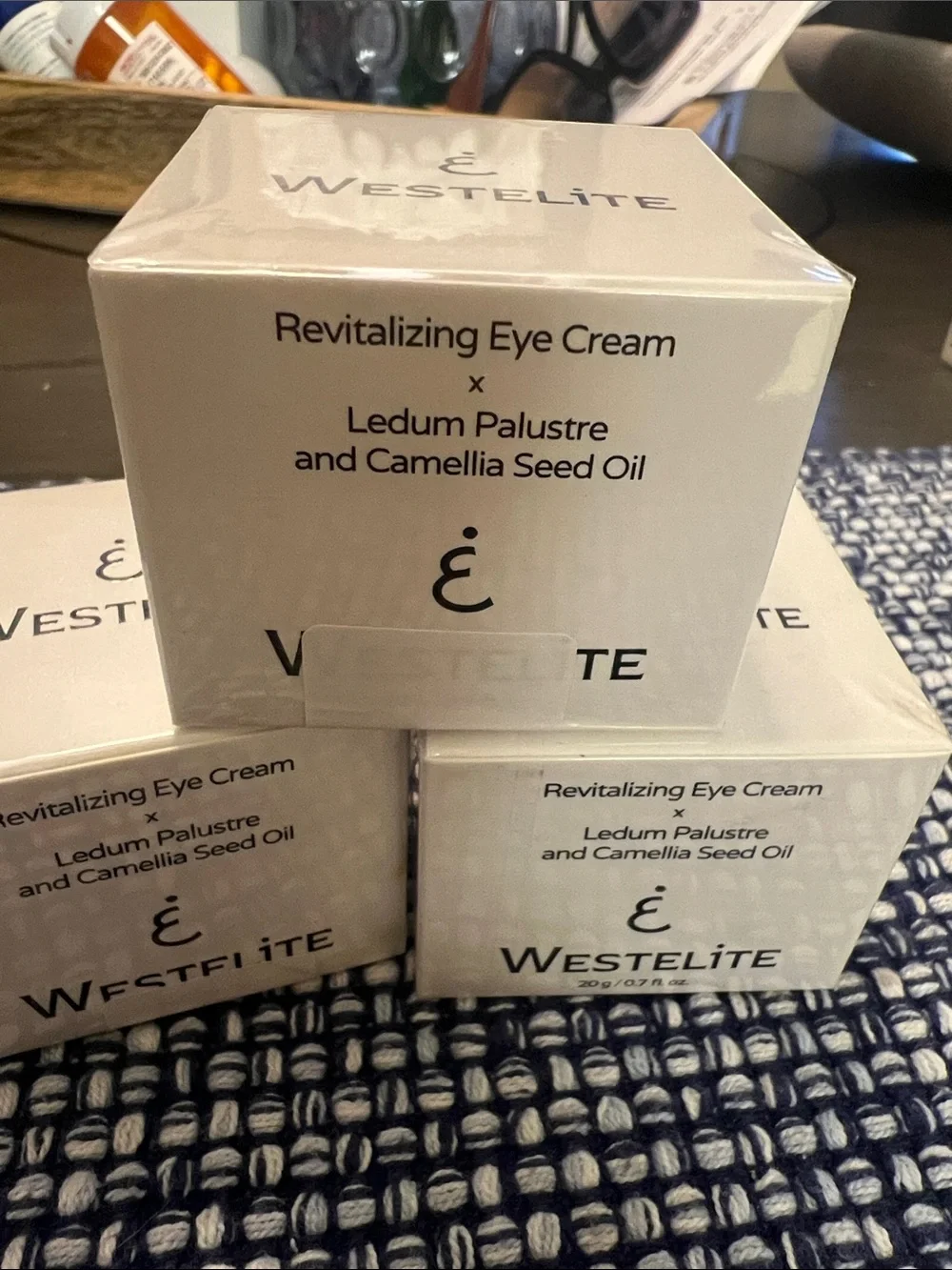 Westelite Revitalizing Eye Cream - White lot of 3